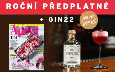 Proč si objednat roční předplatné časopisu Apetit s jedním z nejlepších ginů na světě?