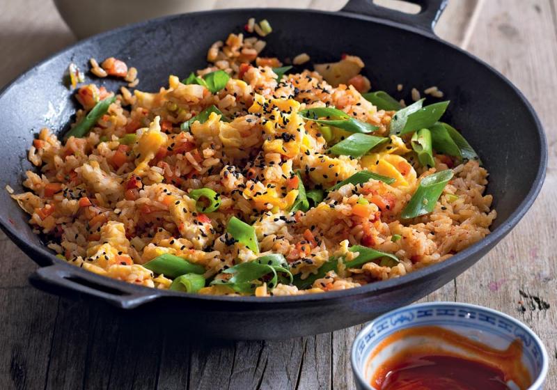 Smažená rýže s kimči | Apetit Online